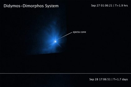 NASA releases footage of DART collision with Dimorphos