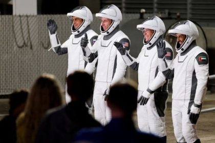 SpaceX capsule delivers latest four-member crew to International Space Station