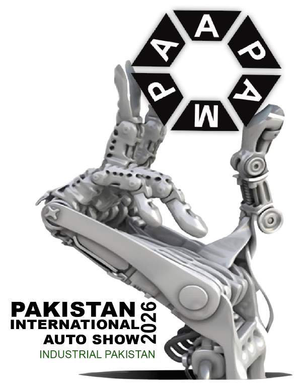 Visitors attend the Pakistan Auto Show 2026 at the Expo Centre Lahore, showcasing automotive manufacturing and mobility technologies.